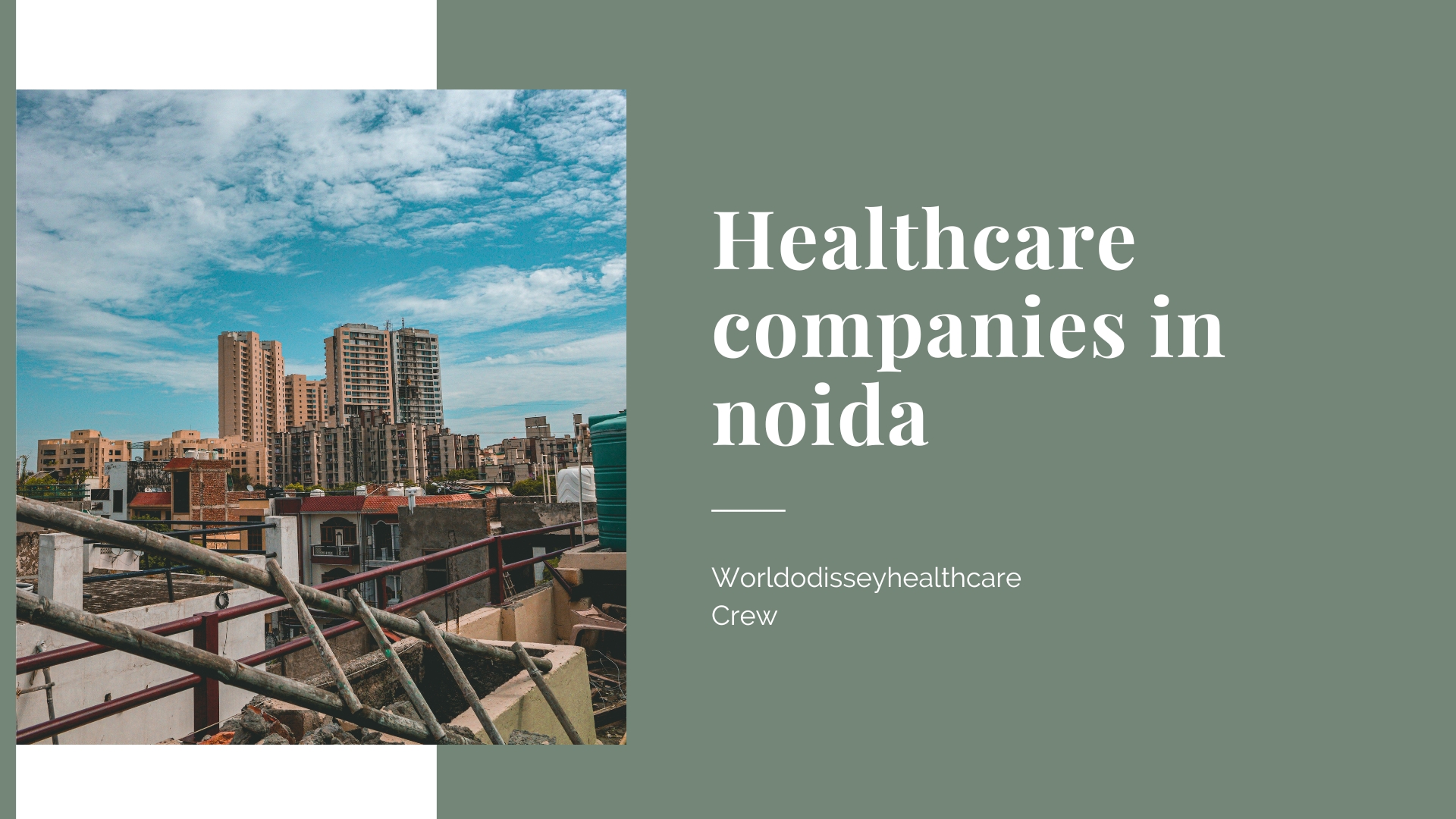 healthcare companies in noida